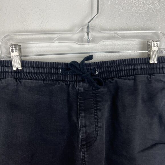 Bearbottom Shorts Men Large Inseam 7" Black Pull On Drawstring Stretch Bottoms - Picture 6 of 10